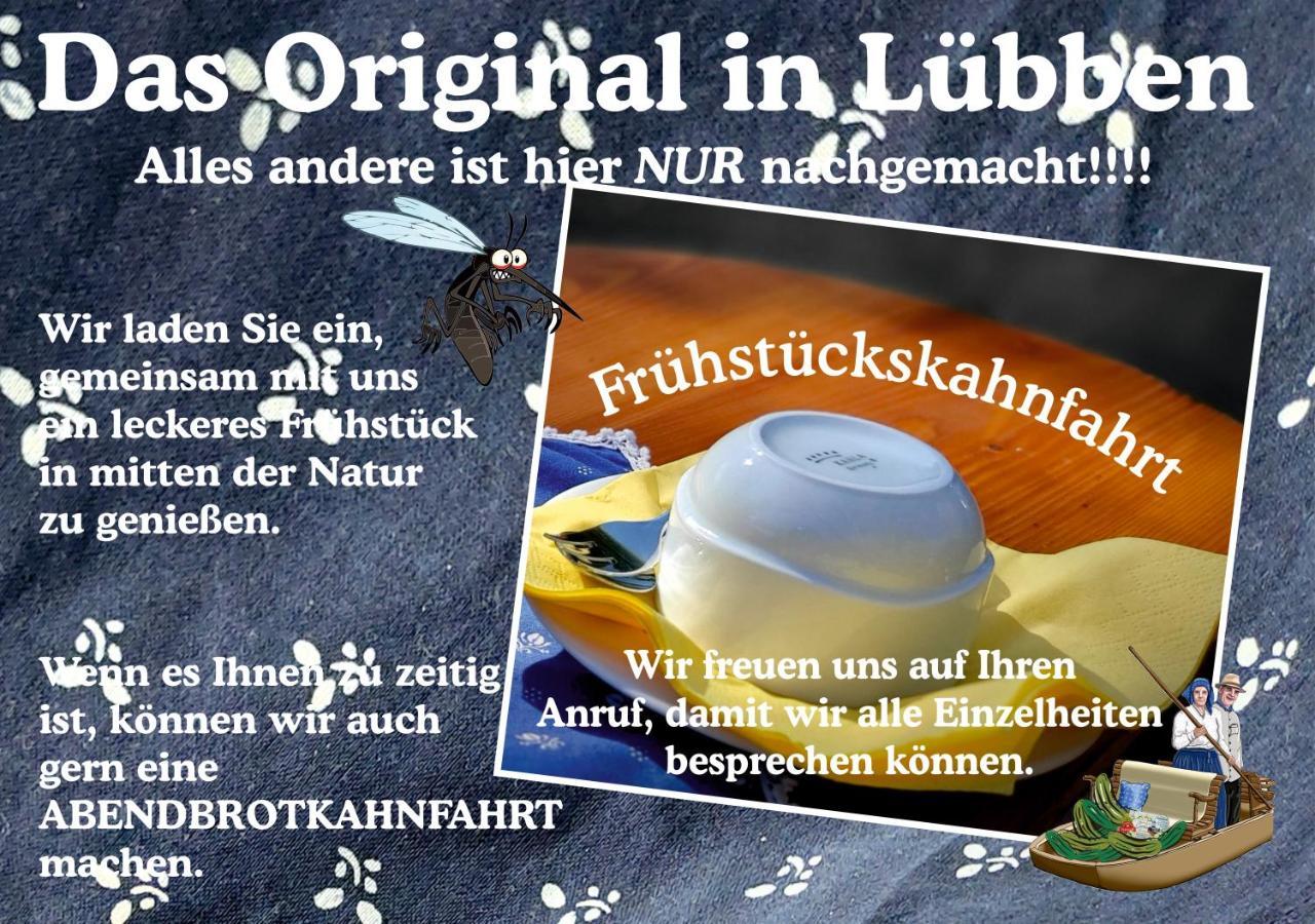 Ferienwohnung "Faehrmannsruh " Lübben Exterior foto