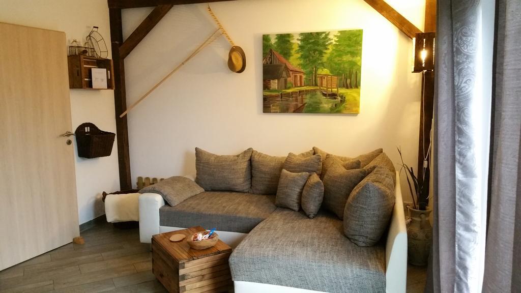 Ferienwohnung "Faehrmannsruh " Lübben Exterior foto
