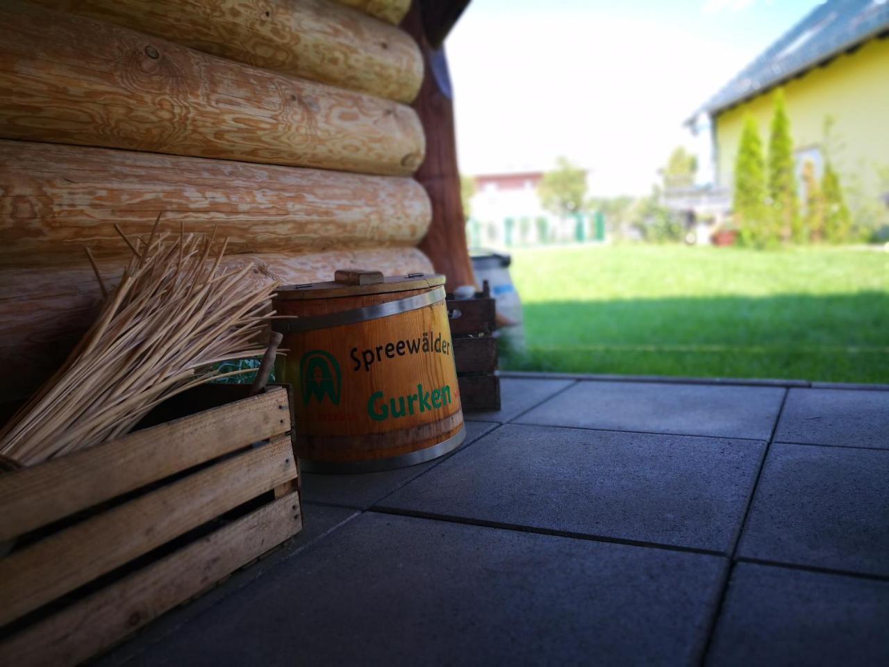 Ferienwohnung "Faehrmannsruh " Lübben Exterior foto